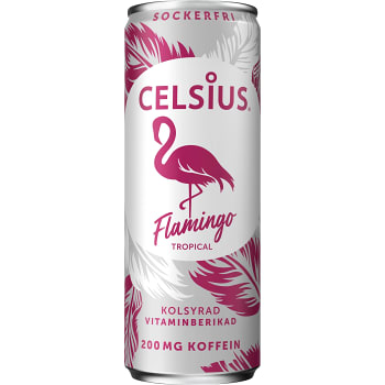 Energidryck Flamingo 355ml Celsius