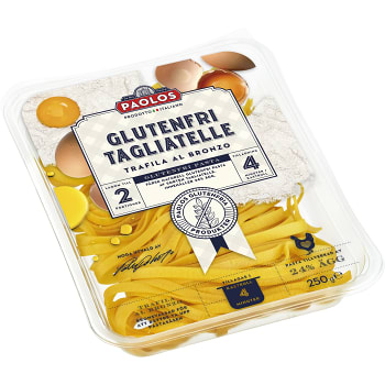 Tagliatelle Färsk Glutenfri 250g Paolos