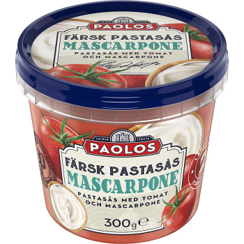 Pastasås Mascarpone 300g Paolos