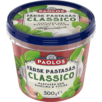 Pastasås Basilika 300g Paolos