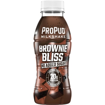 ProPud Milkshake Brownie 330ml Bliss NJIE | Handla Online Från Din ...