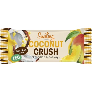 Rawbar Coconut Crush 40g Smiling