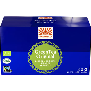 Grönt te original 20-p KRAV Kung Markatta