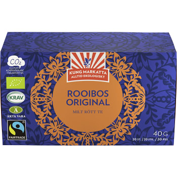 Rooibos original te 20-p KRAV Kung Markatta