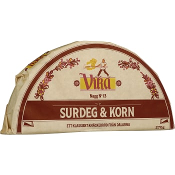 Surdeg & korn 270g Vika bröd