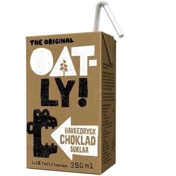 Havredryck Choklad 1,5% 250ml OATLY