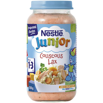 Junior couscous lax Från 1-3år 250g Nestle