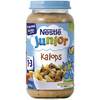 Junior kalops Från 1-3år 250g Nestle