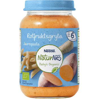 Barnmat Rotfruktsgryta 6mån Ekologisk 190g Nestle