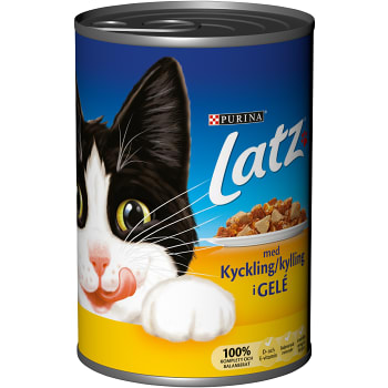 Kattmat Våt Kycklling 400g Latz