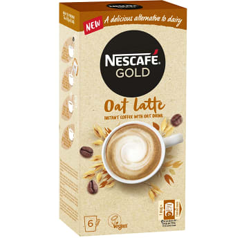 Snabbkaffe Oat latte 6-p Nescafe