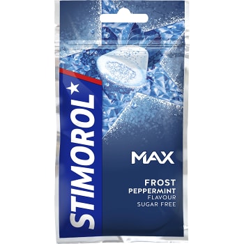 Tuggummi 60 Min Peppermint Sockerfri 28g Stimorol