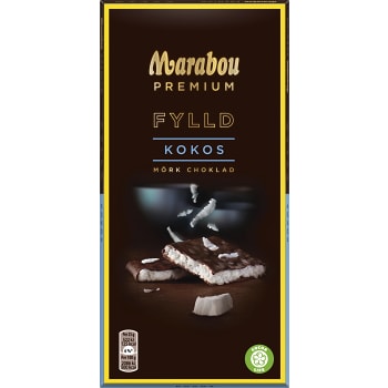 Chokladkaka Premium Filled coconut 150g Marabou