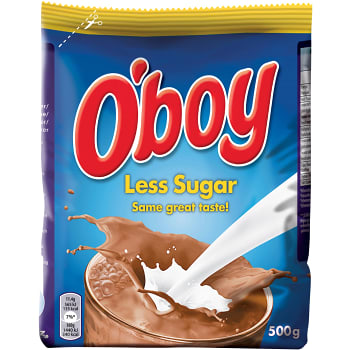 Chokladdryck Less Sugar 500g O´boy
