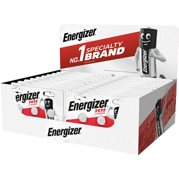 Knappcell CR2032 6-p Litium Energizer