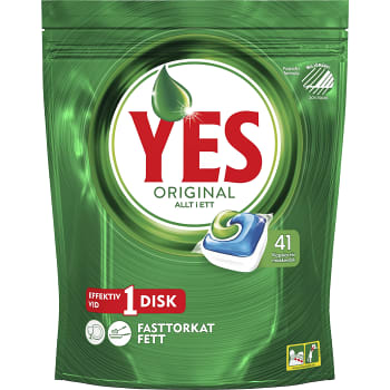 Maskindisktablett Green 41-p Miljömärkt Yes