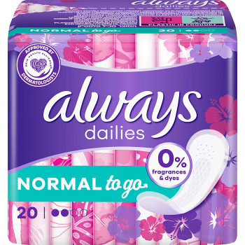 Trosskydd Singles Normal 20-p Always