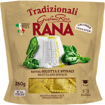 Tortellini Ricotta & spenat 250g Rana