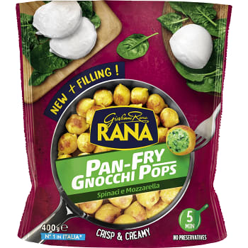 Pan-Fry Gnocchi Pops Spenat 400g Rana