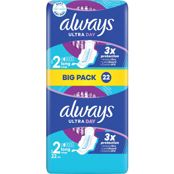 Binda Ultra Lång 22-p Always