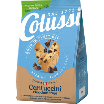 Cantuccini mandelskorpor Choklad 300g Colussi