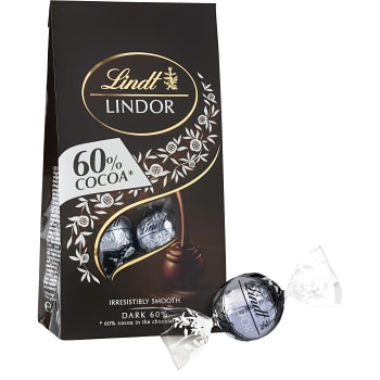 Lindor Mörk choklad 137g Lindt