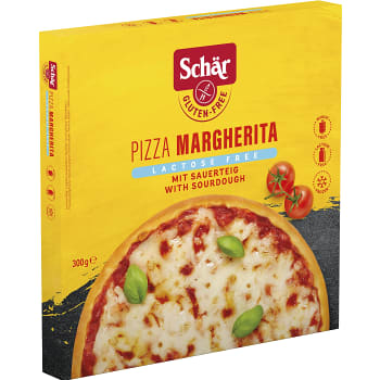 Färdigmat Pizza Margherita Glutenfri Laktosfri Fryst 300g Schär
