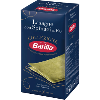 Lasagneplattor Spenat 500g Barilla
