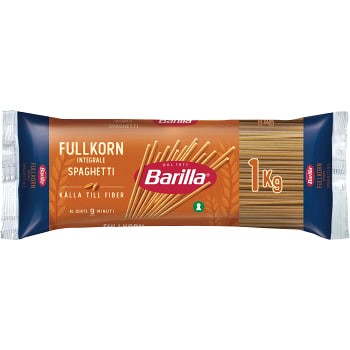 Integrale spaghetti fullkorn 1kg Barilla