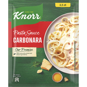 Pulversås Carbonara 27g Knorr | Handla online från din lokala ICA-butik