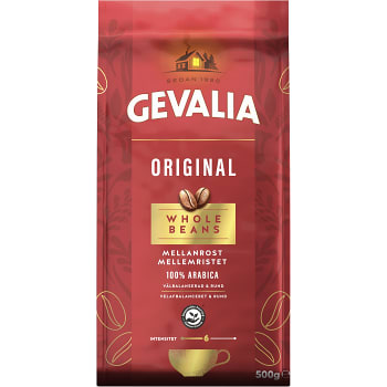 Kaffe Original Mellanrost Hela bönor 500g