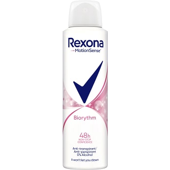 Biorythm Deodorant Spray 150ml Rexona