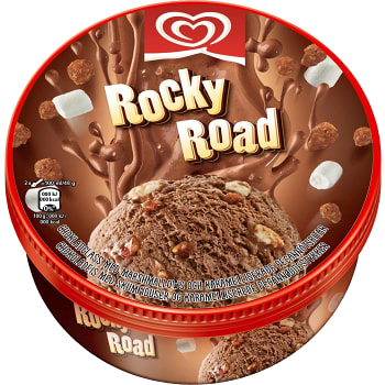 Glass Rocky Road 750ml GB Glace