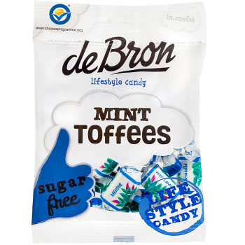 Mintkola Sockerfri 90g De Bron