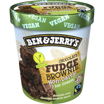 Glass Chocolate Fudge Brownie Mjölkfri 500ml Ben & Jerry's