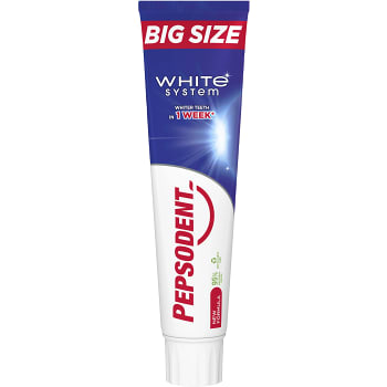 White system Tandkräm 125ml Pepsodent