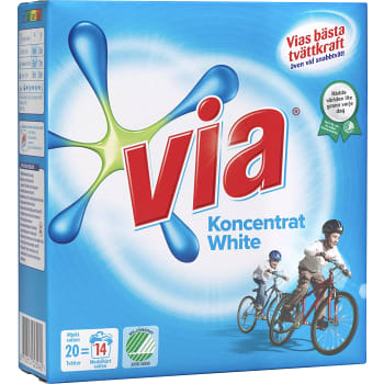 Tvättmedel White 750g Via