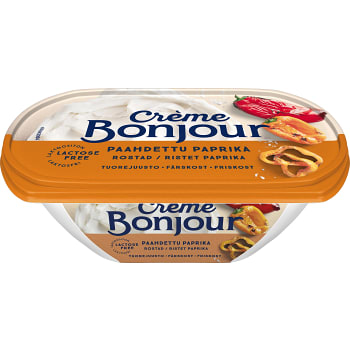 Färskost Rostad paprika Laktosfri 200g Creme Bonjour