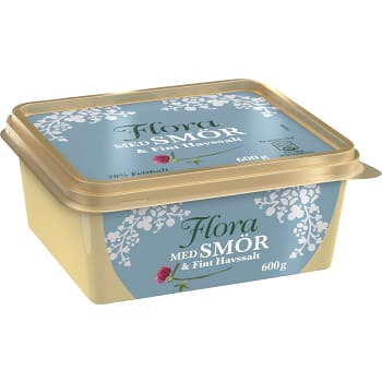 Flora med smör & havssalt 70% 600g