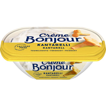 Färskost Kantarell laktosfri 200g Creme Bonjour