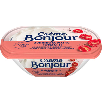 Färskost Soltorkad tomat laktosfri 200g Creme Bonjour