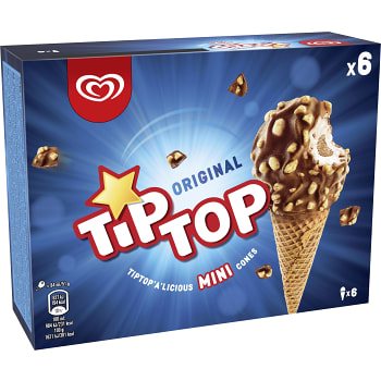 Glass Mini tip top 6-pack GB Glace