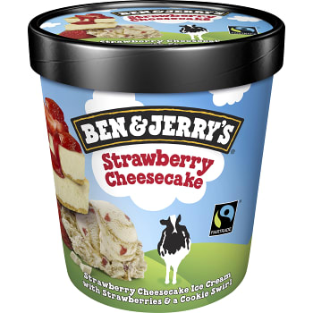 Glass Jordgubb cheesecake 500ml Ben & Jerry's