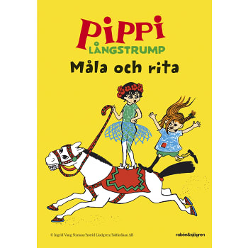 Pippi Långstrum - Måla och rita