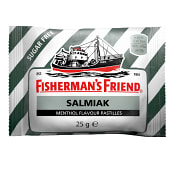 Halstabletter Salmiak Sockerfri 25g Fisherman's Friend