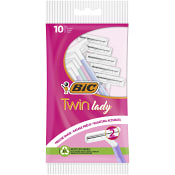 Twin lady sensitive Rakhyvel 10-p Bic