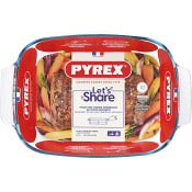 Ugnsform Glas 34x22x6cm Pyrex