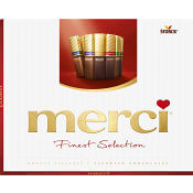 Chokladask Finest selection Röd 250g Merci