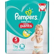 Byxblöjor 12-18kg 36-p Pampers baby-dry