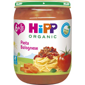 Pasta bolognese Från 6m Ekologisk 190g Hipp